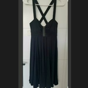 Aidan Mattox Black Cocktail Dress